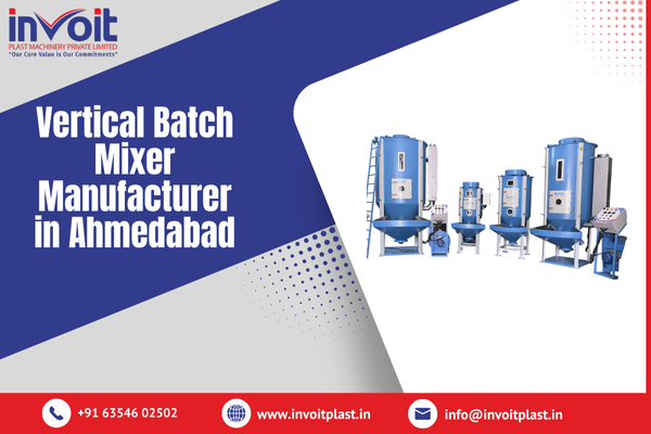 Vertical Batch Mixer Manufacturer in Ahmedabad 